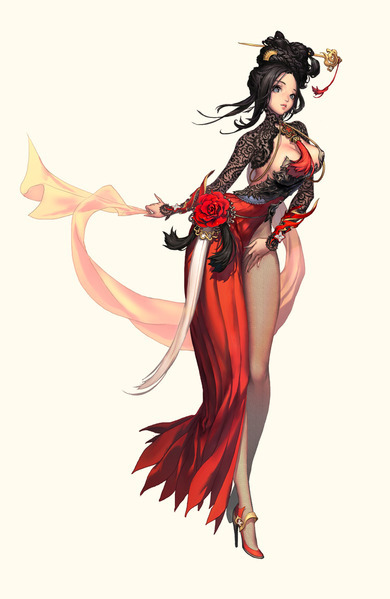 madmothmiko:  Blade &amp; Soul Artwork by Yagi 