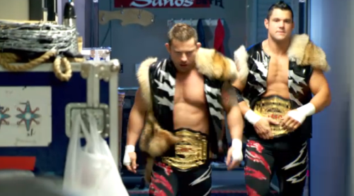 skyjane85:  The Wolves(Davey Richards & Eddie Edwards) headed to the ring (taken from Spike Tv’s website..credit goes to them for the video) gradosgirl ishipmcnozzo 