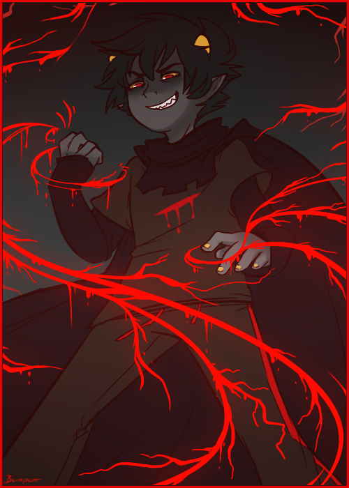 blimpgato:YOU CAN’T ESCAPE THE MILES!Okay I also really like the idea of evil Karkat.. THANKS 