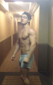 Sean Kaufman Why isn&rsquo;t dorm hallway flexing a thing! Also, something about