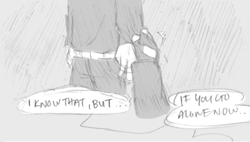 Comic Inspired By @yamiheart‘s One Line Prompt: “I Would Die For Anyone, But For You, I Will Live.”