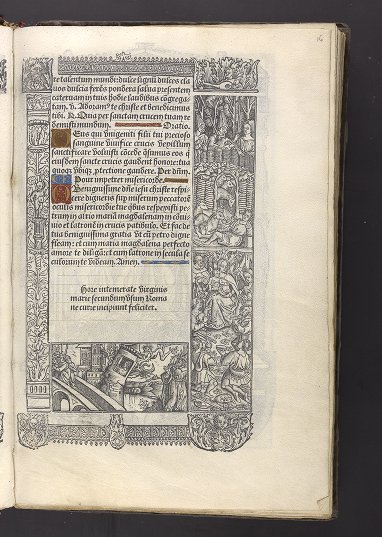 You may be thinking, “wait this isn’t a manuscript!”, but often in the early days of the printed boo