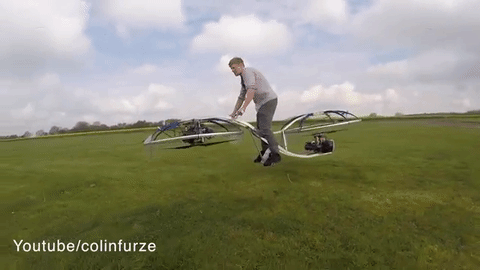 friendshipismax:  heroinferno:  thebuttkingpost:  theverge:  Man builds working homemade hoverbike, doesn’t die  We’re getting closer and closer to looper.  YOOOO!!  That’s pretty Radical! Dangerous.  But Radical! 