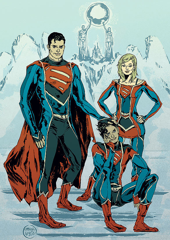 Superman Family redesigns by Ming Doyle.