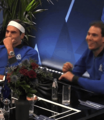Watching A Tennis Match With Your Rival Be Like: