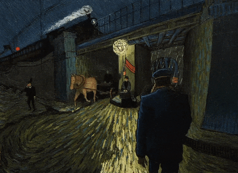 visualjunkee: ‘LOVING VINCENT,’ an Animated Film Featuring 12 Oil Paintings per Second by Over 100 Painters ‘Loving Vincent’ will  be the world’s first feature length painted animation, with every shot  painted with oil paints on canvas, just
