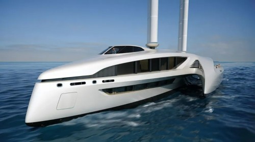 moneyisnobject: VPLP Design’s “Seaffinity”Hydrogen Fuel Cell Trimaran of the Future!