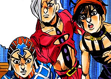 wrybrando:  fugo, narancia and mista 