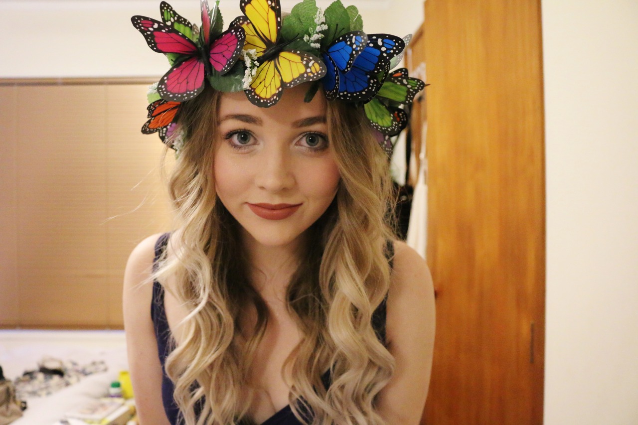 happyexistence:  Butterfly crown &lt;3