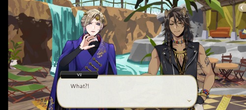 SHUT THE FUCK UP THEY'E FLIRTING