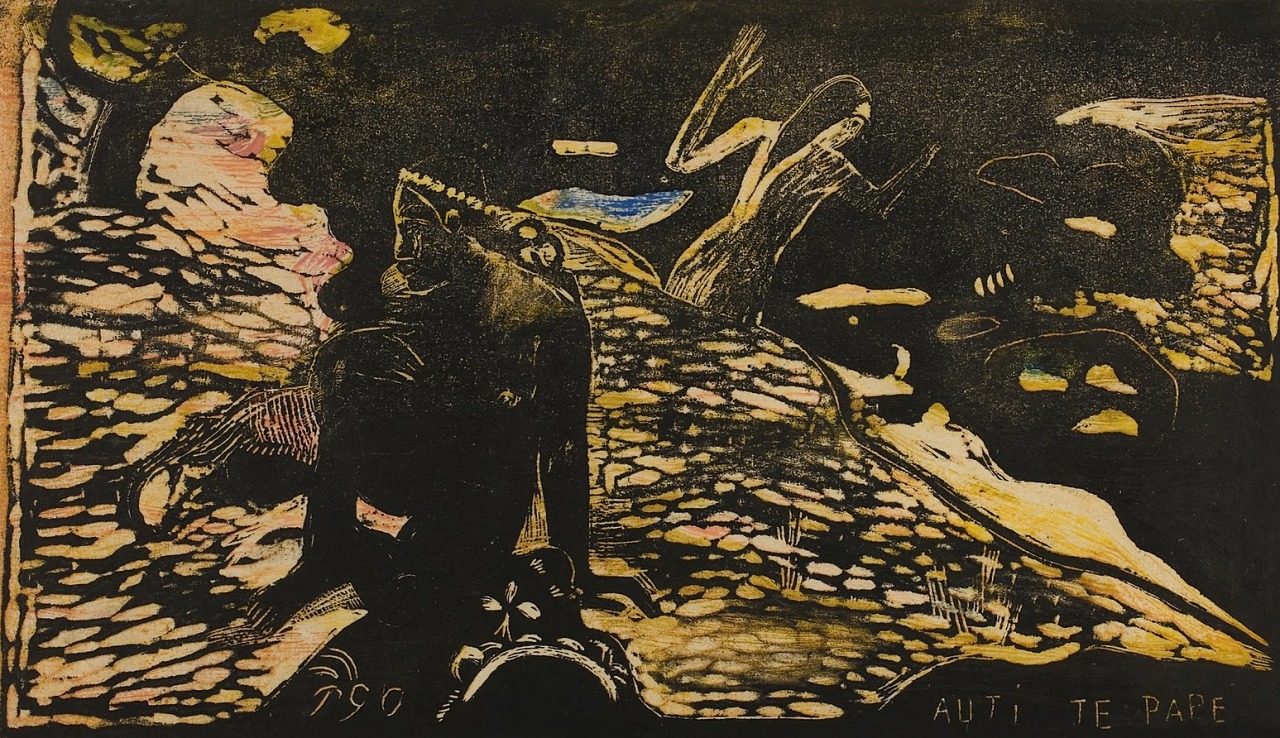 magictransistor:  Paul Gauguin, The Noa Noa Suite (Fragrant Scents), Woodcuts, c.