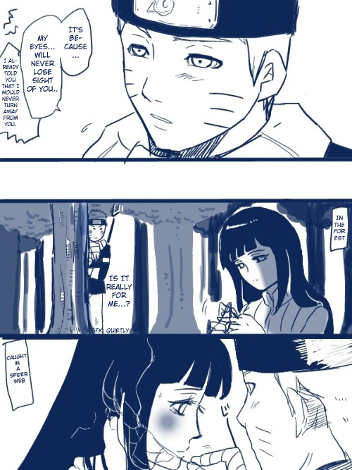animepleasegood2:  Naruhina: My Eyes Will Never Lose Sight Of You  Original Source: 目を離さないから(THE