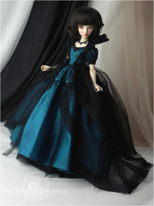 dariasthd: “Whisper”, an OOAK dress for MNF sized bjds by The Haunted Dollhouse.