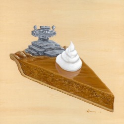 Geek-Art:  Roland Tamayo – Collection Of Curiosities Art Showthis Is No Star Destroyerroland