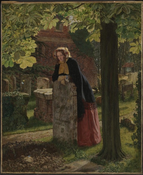 The doubt : “Can these dry bones live ?”Oil on Canvas.61 x 50.8 cm.Exhibited 1855.Source : tate.org.