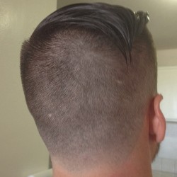 dutchwim:  House / vacation cut in the homie @d_axtell got that dapper mid fade under cut! #barber #barberlife #barbershop #barberlove #barberproduct #londonhouseproducts #andis #oster #wahl #wahlpro #vacationswag #calitrip #california #sandiego #undercut