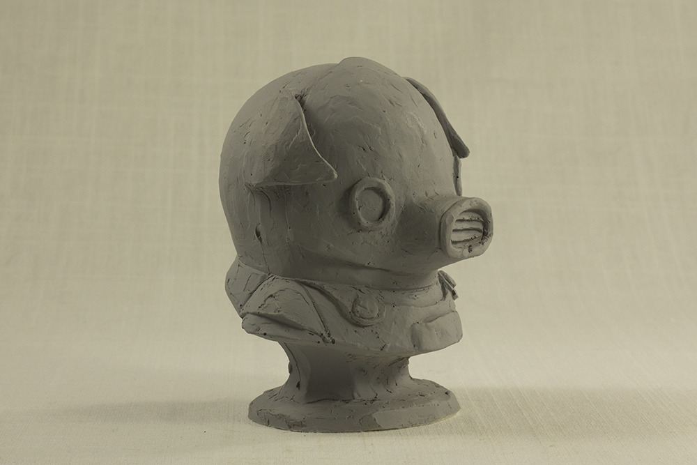 ca-tsuka: Sculptures by Andrea Blasich for production of The Dam Keeper animated