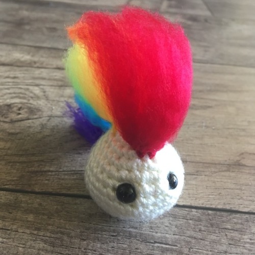 vaspider: hypoallergeniccuddles: tj-crochets: I’m not sure what this is exactly but I made it 