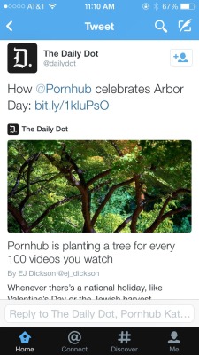 rlmjob:  pornhub is doing more good for this
