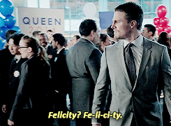 meghanqueen:  Olicity Meme | [1/8] Favorite scenes or moments   This will forever