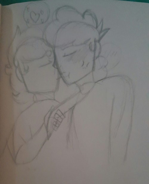 A Bunch Of Doodles Of Bing And Larry The One On The Left Is For @umbrellarts Cause I Love Their Au So