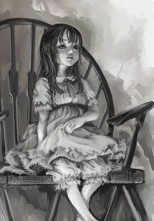 horror-made:  Wait… When did we get a doll? Peacock by DensenManiya  