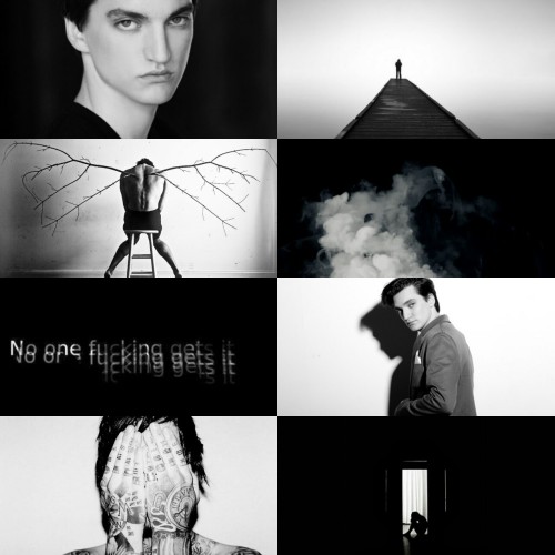 pukwxdgies:The 100  aesthetic (modern setting) : Angsty punk John Murphy (suggested by montysass​)“M