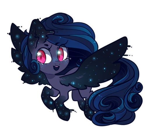 clayterran: my little lovely space horse ah ah ah 