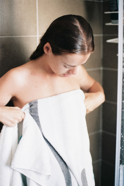 pelayoarbues: Violeta after a shower Madrid (Spain). Spring 2014   Follow me on Instagram