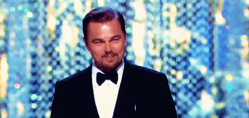 lydiareyes: Leo’s reaction to recieving a standing ovation