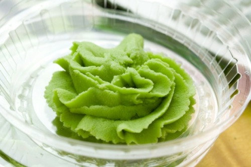 Wasabi Alarm The scent of wasabi is said to be strong enough to wake the dead, and a team of Japanese scientists have discovered that description is only one word out: the Wasabi Fire Alarm has been invented to wake deaf people in the event of a fire.