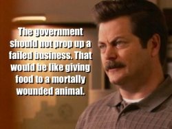 ronswansonmemes:  Parks and Recreation Merchandise: