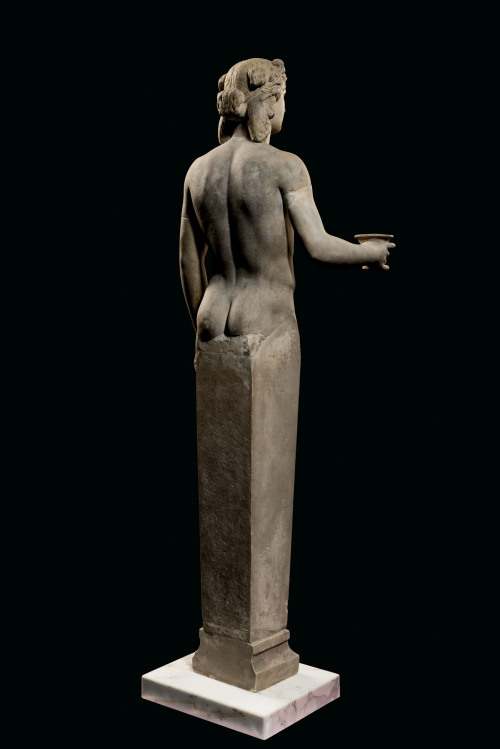 ganymedesrocks:This Dionysus Herm is a Roman marble terminal figure, from the 2nd century AD discovered at Hadrian’s Villa near Tivoli in 1775 by the Scottish painter and art excavator Gavin Hamilton, who brokered the sale of many sculptures between