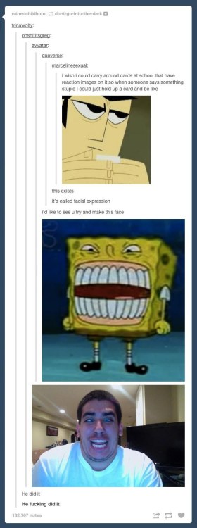 itsstuckyinmyhead:  Best Tumblr Responses #3 more? Set #2