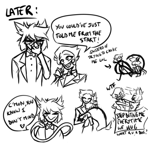 The Colorblind Alastor Headcanon Is So Fun To Think About I Made An Entire Comic Page About It Pls Be