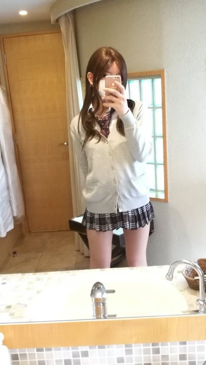 A little realistic high school uniform♡♡