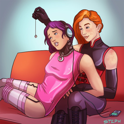 hypnotizedselina:  tohypnofu:  sleepystephbot:  Another drawing for a friend~ She isn’t on tumblr, but I thought I’d share anyway : ) https://www.youtube.com/watch?v=gwcdsIUfMag  And she needs to get on Tumblr doesn’t he teehee  And an exceptionally