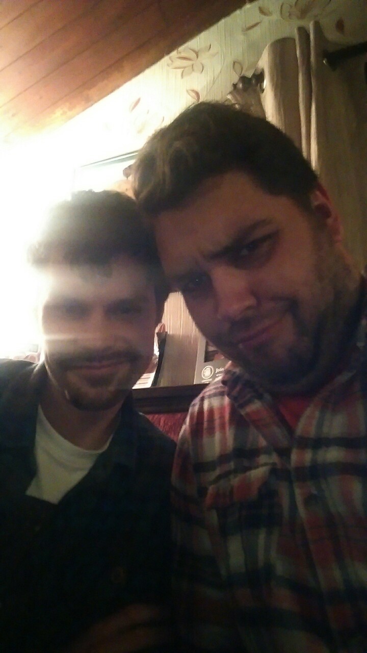 eljackintonel and myself at the pub on Friday night. God bless the selfie feature