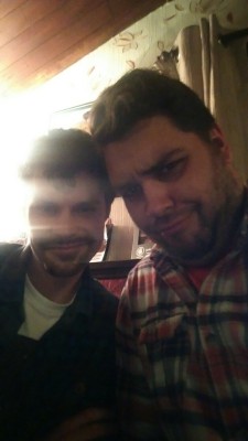 eljackintonel and myself at the pub on Friday