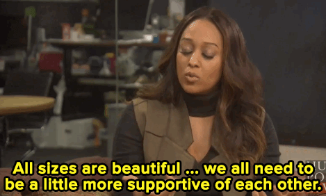 theslaybymic:Watch: Tia Mowry went off on body/pregnancy shamers and made a really great point in th