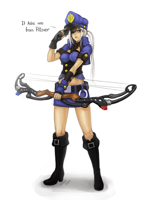 theriotleague:  Officer Ashe by vmat 