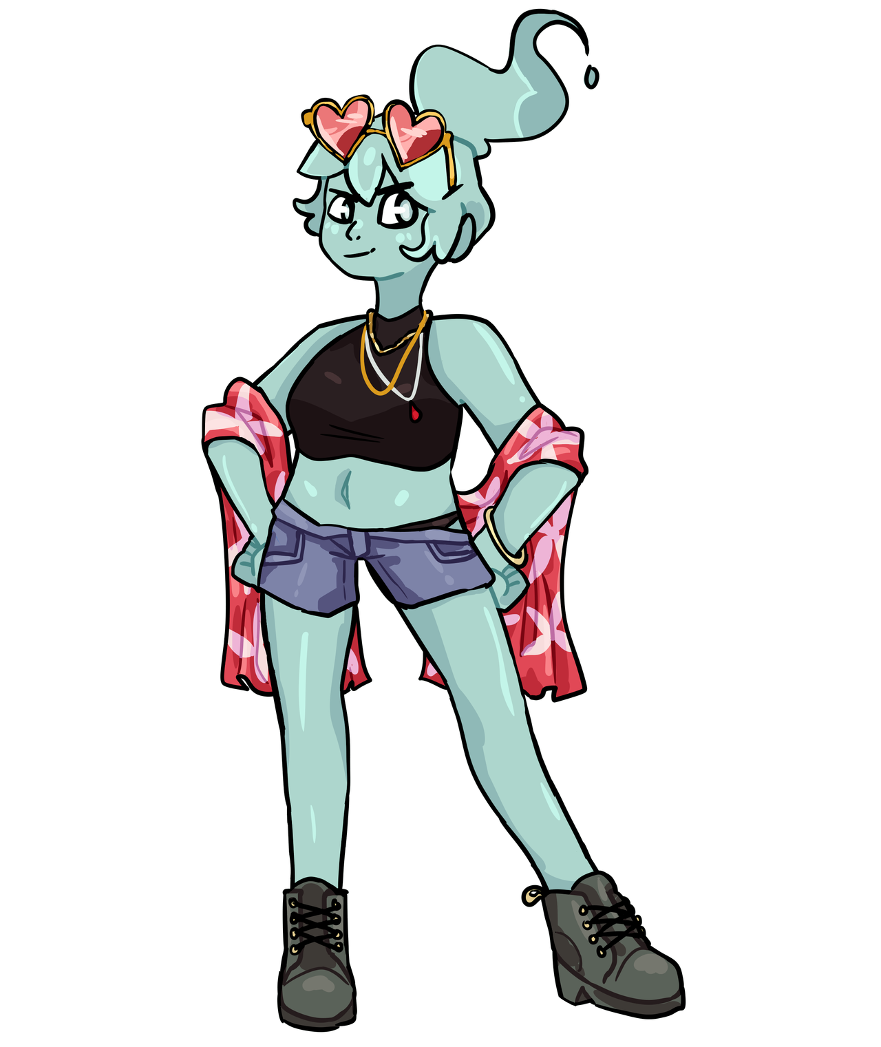 May 27, 2019. polly from monster prom. these were entries for their outfit design contest (i did not win, their loss tbh this slays) part 2