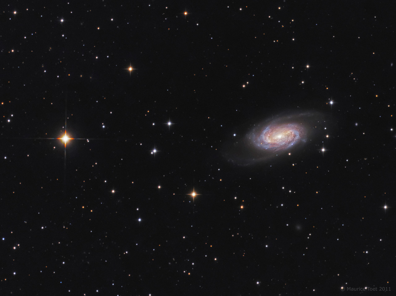 cosmicvastness:  NGC 2903Credit: Maurice Toet