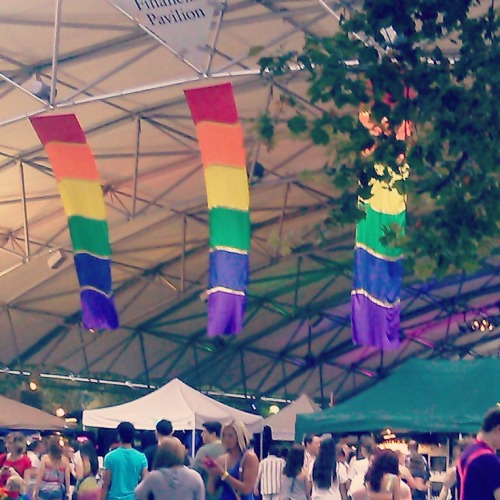 Went to fort Wayne pride this weekend. Had an amazing time with my baby :)