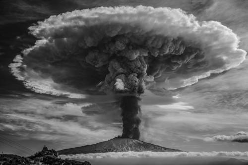 peacephotography: Etna Eruption, SicilyPhotograph: Giuseppe Mario FamianiEtna volcano in eruption 