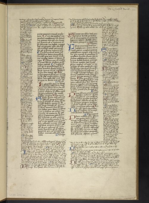 Ms. Codex 1223 - [Fragments of the Digests of Justinian, Book 37, Titles 7-9]This is a bifolium with