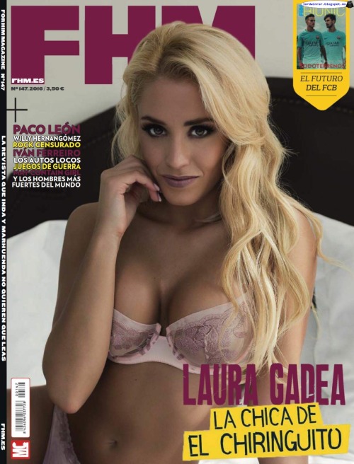 Porn photo   Laura Gadea - FHM EspaÃ±a 2016 Noviembre