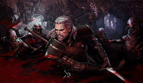 Geralt of Rivia by Yama OrceGoddamn Nekkers