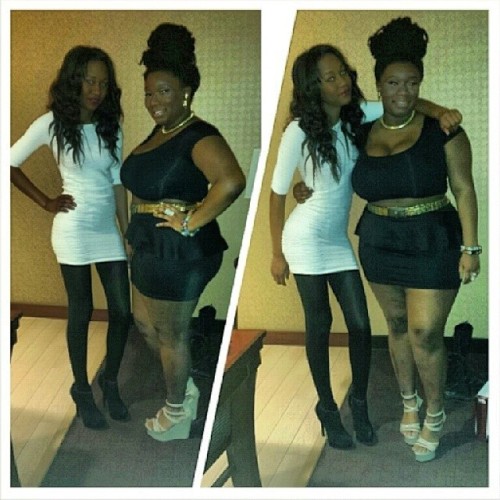 kuntybynature:  kuntybynature:  Me and the “birthday girl” @kutiepahtuti #Ilovemycousin #gpoy #me  I rarely reblog my own pictures…but I was feeling myself Friday. I’m happy