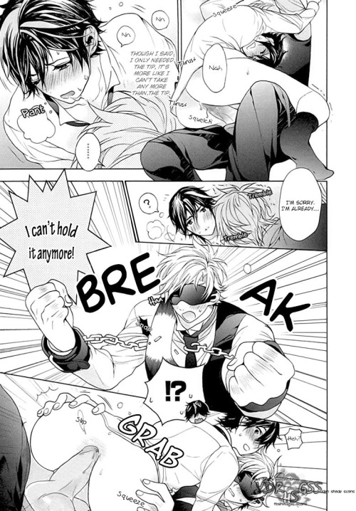 hardcoreyaoilover:  Title: Kichiku Encount Artist: Owal  This is a full manga not a dj (all though this is just an end short story one), so if you want to read the whole AMAZING thing the link is here.http://g.e-hentai.org/g/969747/bf64d2b167/